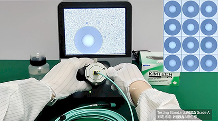 3D Interferometer Testing MPO/MTP Connector